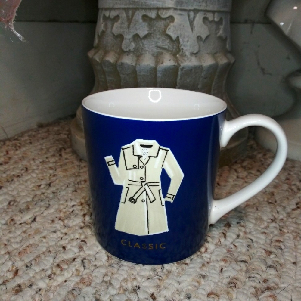 Kate Spade Lenox "Thing We Love" Trench Coat, Always In Style Coffee Mug